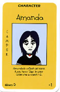 Amanda - Spielkarte aus Summer Camp